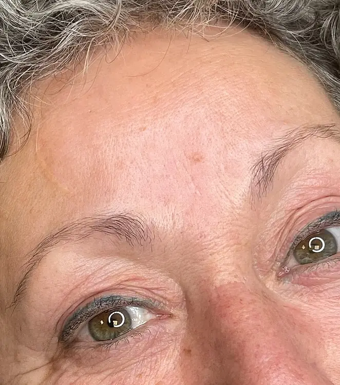 Cejas, antes