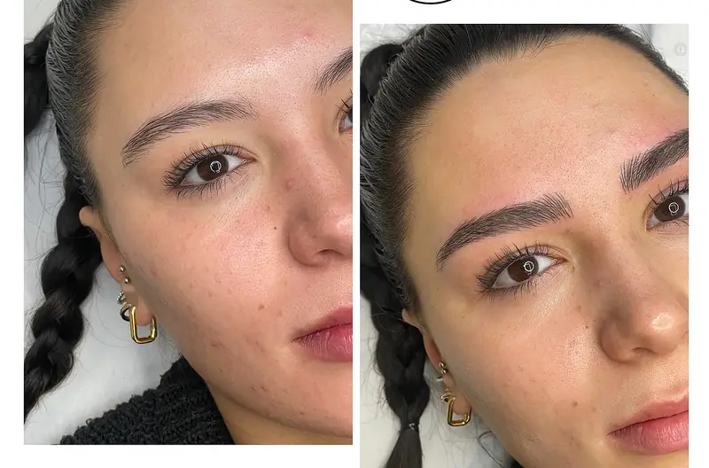 Cejas con densidad